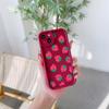 Strabbery Pattern Soft TPU Phone Case for iPhone 17 Air 16 15 14 Pro Max Plus 13 12 Mini 8 7 X Xs Back Cover