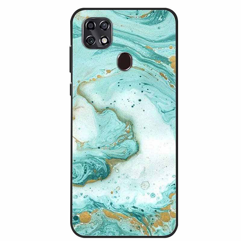 For ZTE Blade 20 Cases 20 Smart Marble Soft TPU Silicone Phone Case For ZTE Blade 10 Smart Back Cover Coque Bumper Blade20 V1050