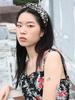Sorry, Too Much Love Sharon Flower Hairband_Black