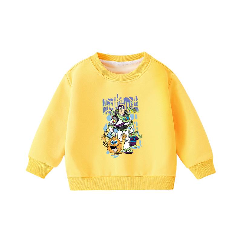 Unisex Kids' Round Neck Long Sleeve Warm Korean Style Fashion Hoodie