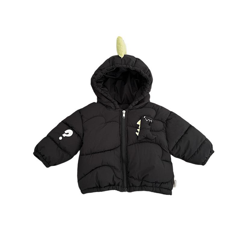 Super Cute Baby Winter Suit Baby Padded Thickened Cute Hooded Cotton Coat Baby Warm Pants
