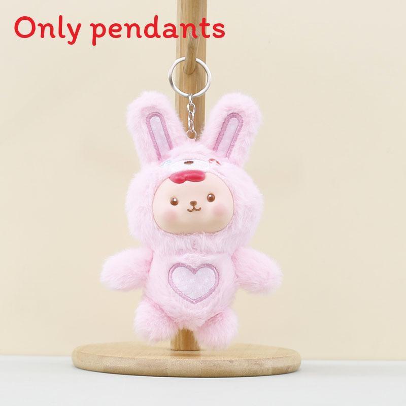 Cute Cartoon Plush Bunny Keychain With Pp Cotton Filling For Kids And Collectors Bunny