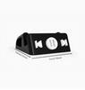 Creative 3D Printed Desktop Record Display Stand, Dual-Purpose CD & Vinyl Storage Organizer, Modern Home Table Decoration