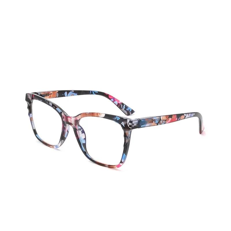 

Classic Large Frame High-definition Reading Glasses, Fashionable Anti Blue Light Ultra Light Presbyopia Glasses+100 To+300 Gafas +300 різнокольорові кольору