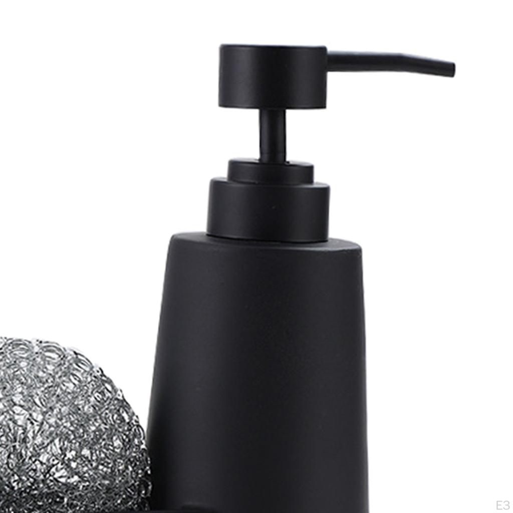 Liquid Soap Dispenser Bottle Storage Box with Pump Bottles Countertop