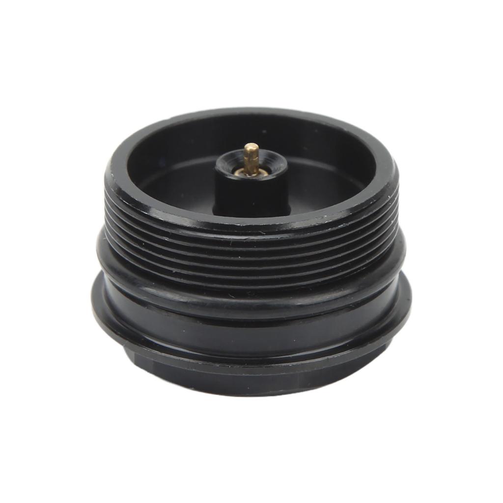 front fork valve nut made of aluminum alloy (approx. 17g), suitable for 34mm inner tube forks, with replaceable valve + , suitab