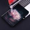 Crystal Flower Painted Pattern Flip Wallet PU Leather Tablets Case with For Samsung Tab A 10.1/A 8.0/Tab S6 Lite/Tab S7/S8/S9/Tab A7/Tab A8/Tab A9..