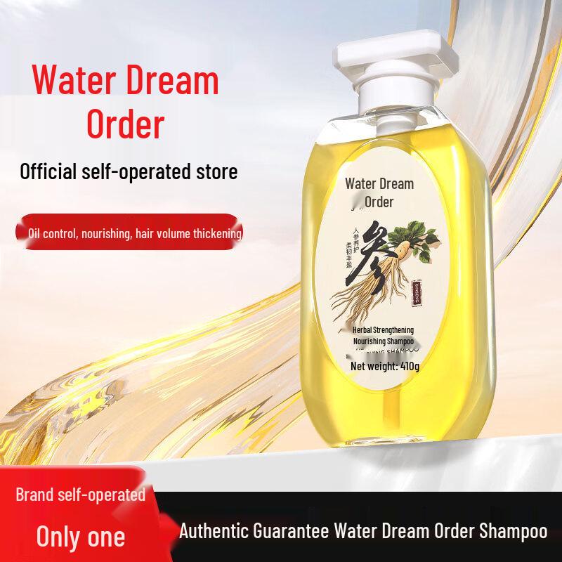 Шампунь Shuimengling Ginseng Herbal против ломкости