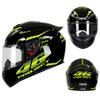 Casques intégraux Jiekai Casques de moto Coffre-fort Double visière Casque modulable Casque Moto Racing 4 saisons Moto Casque MOTO