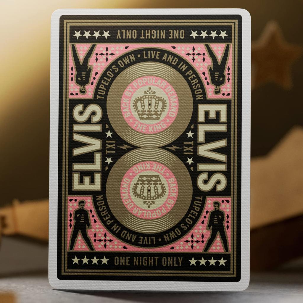 Theory11 Elvis Presley ELVIS jeu de cartes