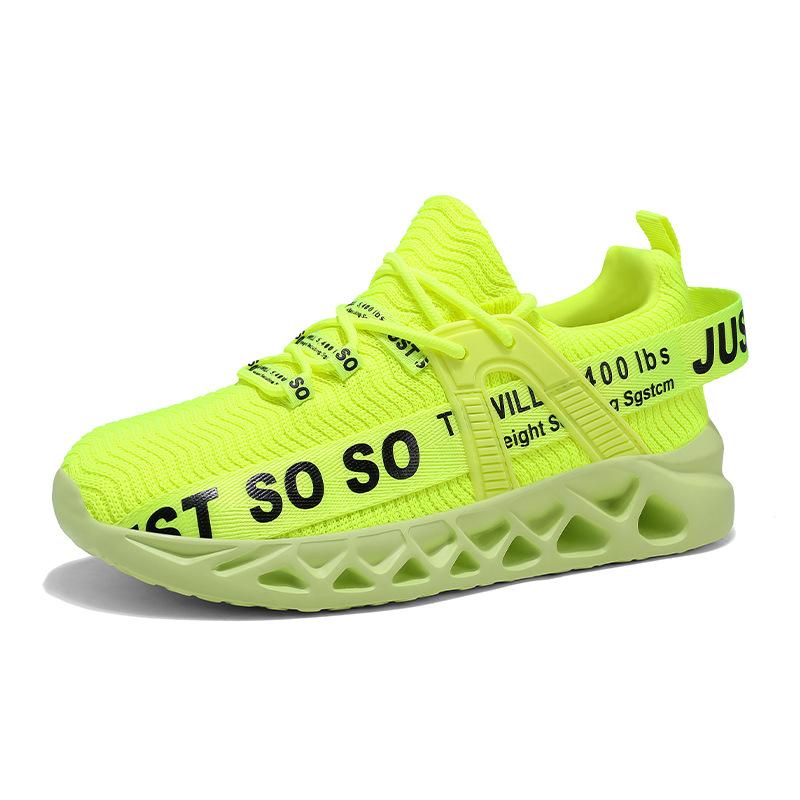 36-48 Large Size Men's Sneakers Designer Fashion Solid Color Vulcanized Shoes Mesh Lightweight Breathable Couple Running Shoes