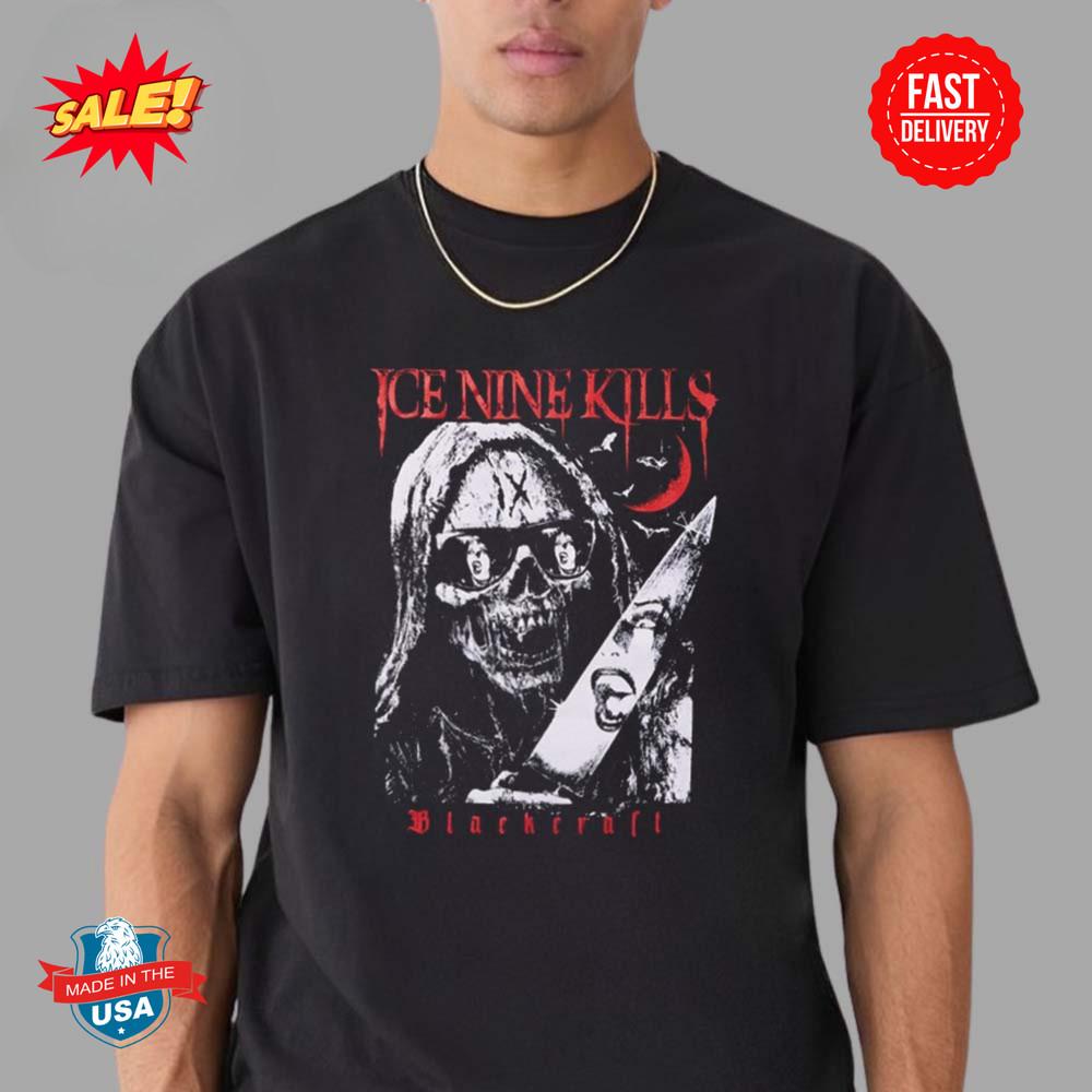 Ice Nine Kills X BlackCraft Grim Reaper Blade Classic T-Shirt Unisex T-Shirt XXXL