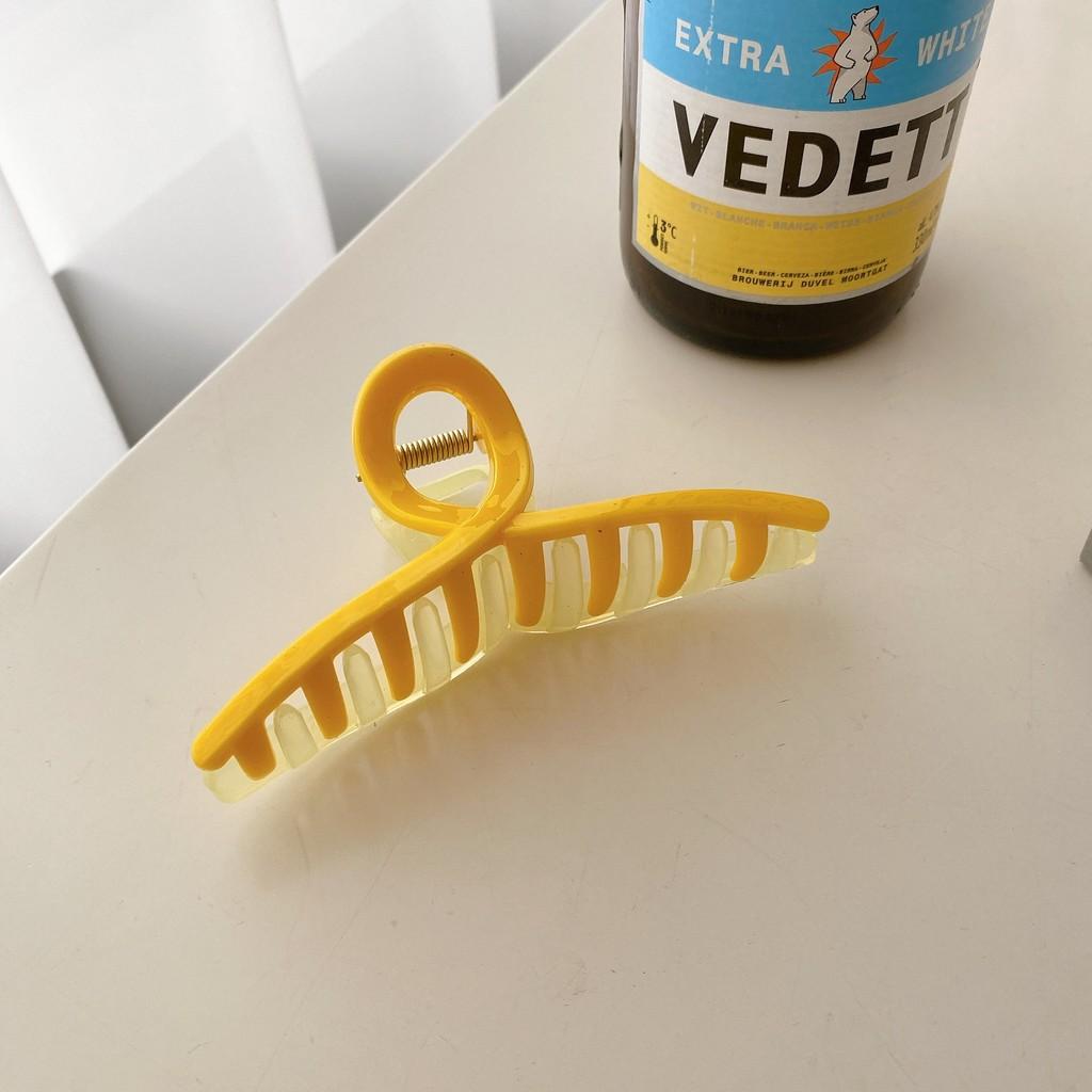 Elegante Große Kunststoff-Haarklammern in Verschiedenen Farben für Stilvolle Hochsteckfrisuren und Modische Frisuren