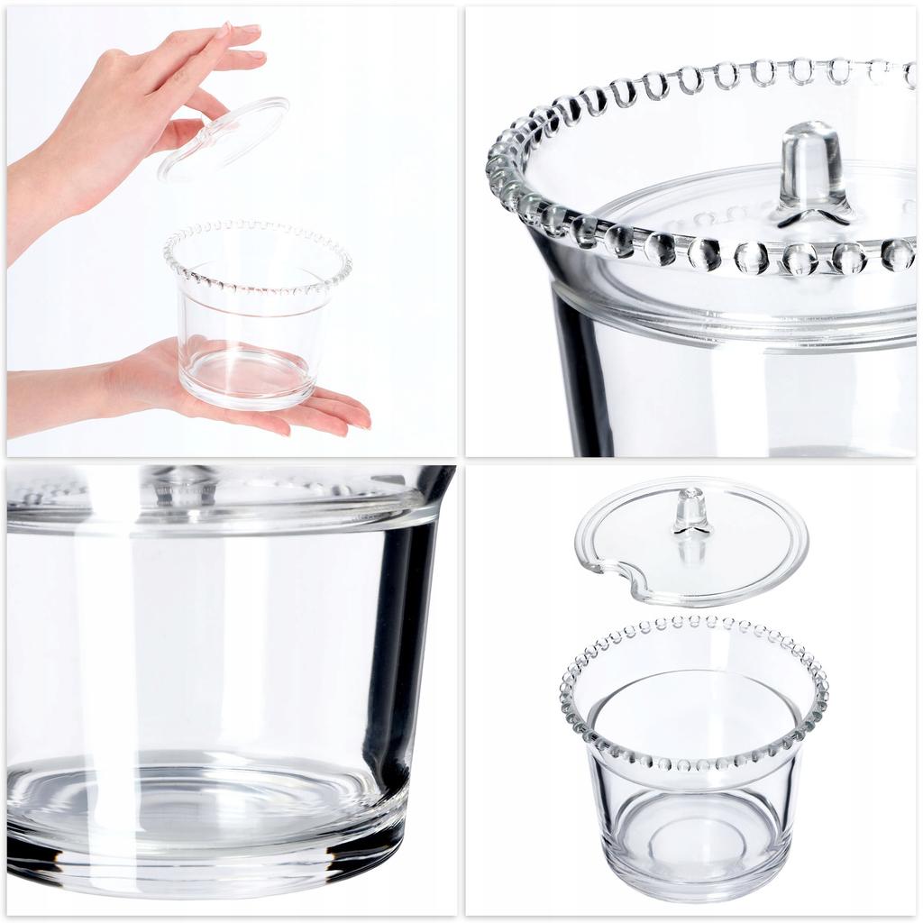 KADAX Sugar Bowl Sugar Bowl With Lid Glass Container For Sugar Elegant