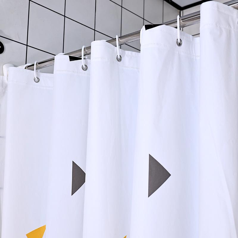 Luxury Eco-Friendly Waterproof & Mildew-Resistant Shower Curtain