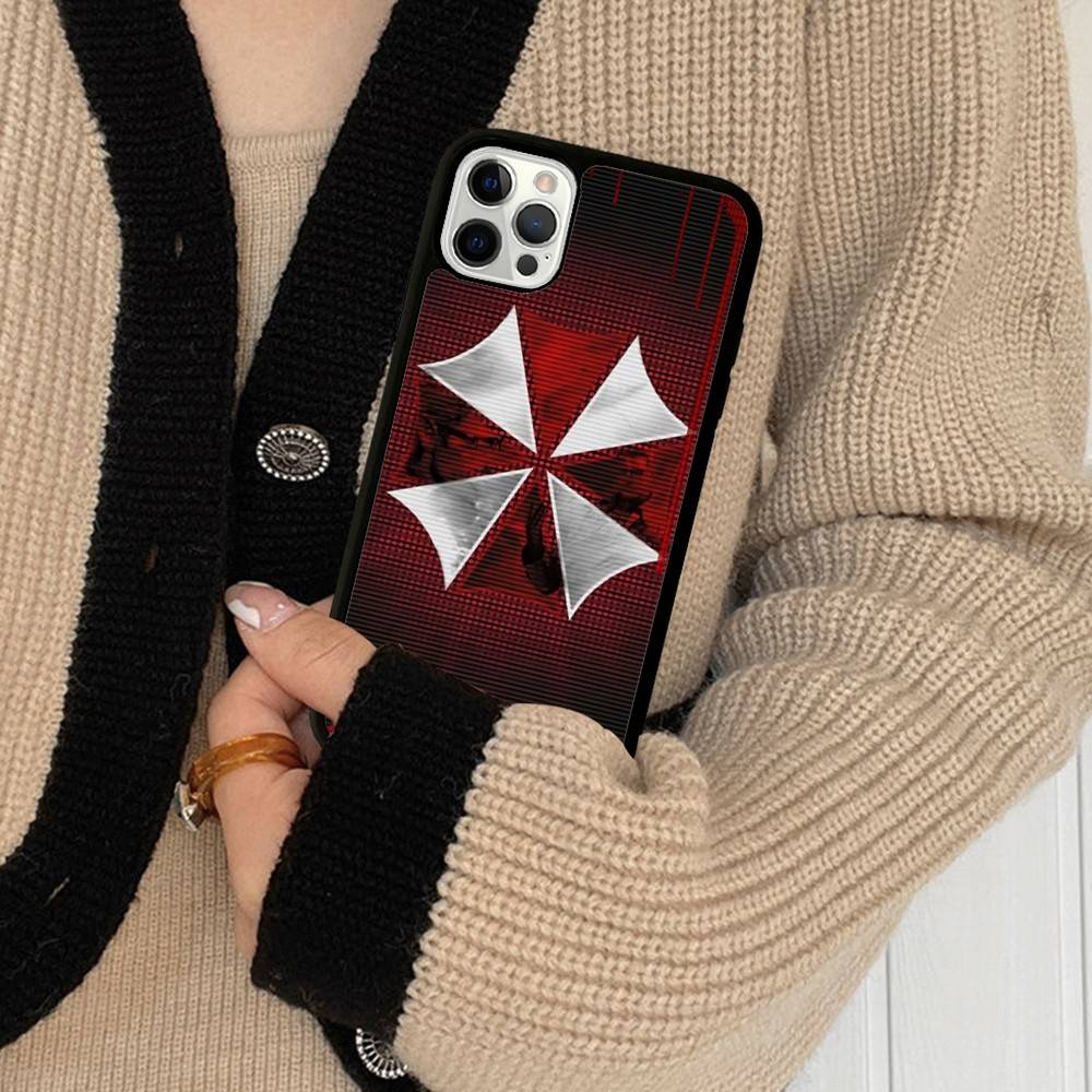 R-Resident Evil Games Phone Case For Iphone 11 12 13 14 15 Pro Max 17 16 Plus Hard PC+TPU Back Cover