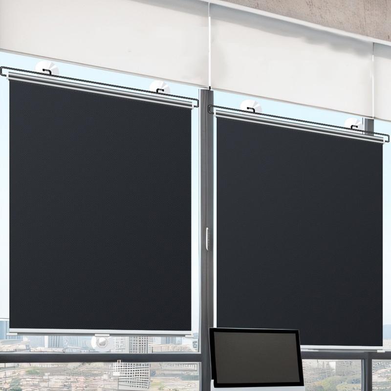 1PC Sunscreen Home Shading Roller Blinds Shade Sunshade Car Shading Curtains Easy To Install Multiple sizes