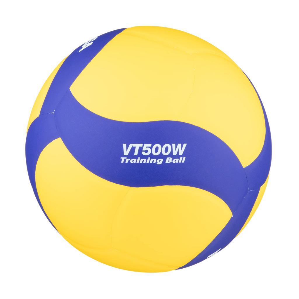 Mikasa Volleyball Training Medicine Size for and High School Recommended Internal Ball, 5, General, University, Players, 500g, Yellow/Blue, VT500W,