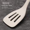 Set di utensili da cucina in silicone: Set di 6 Utensili con Manico in Legno, Resistenti alle Alte Temperature con Supporto, Include Spatola & Mestolo per Zuppa.