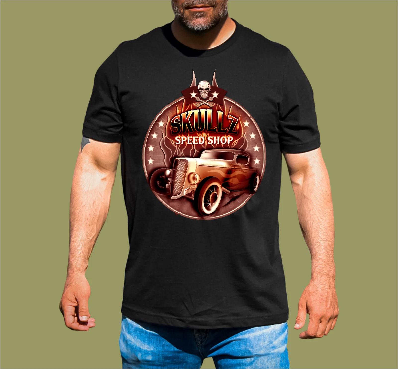 SKULLZ SPEED SHOP T-SHIRT XL