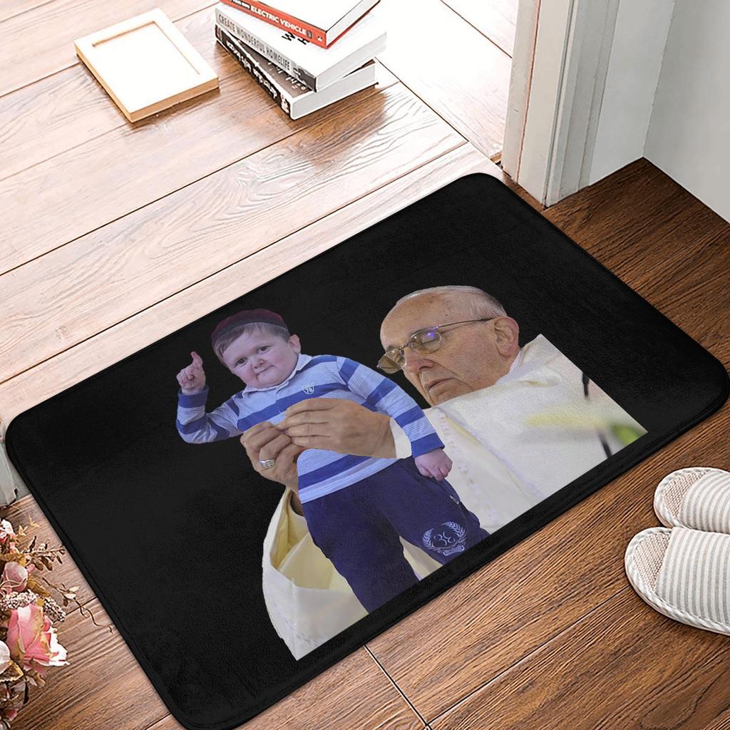 Hasbulla Hasbullah Smile Doormat Mat Anti-Slip  Bath Kitchen Garden Rug Carpet 40*60cm
