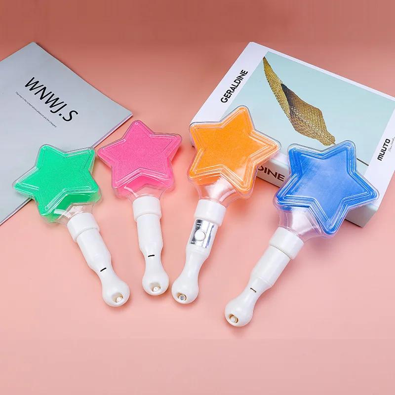Glowing LED Magic Star Wand Gifts Luminous Party Decoration Light Stick Kids Boys Girls Happy Fluorescent  Birthday Party Decors