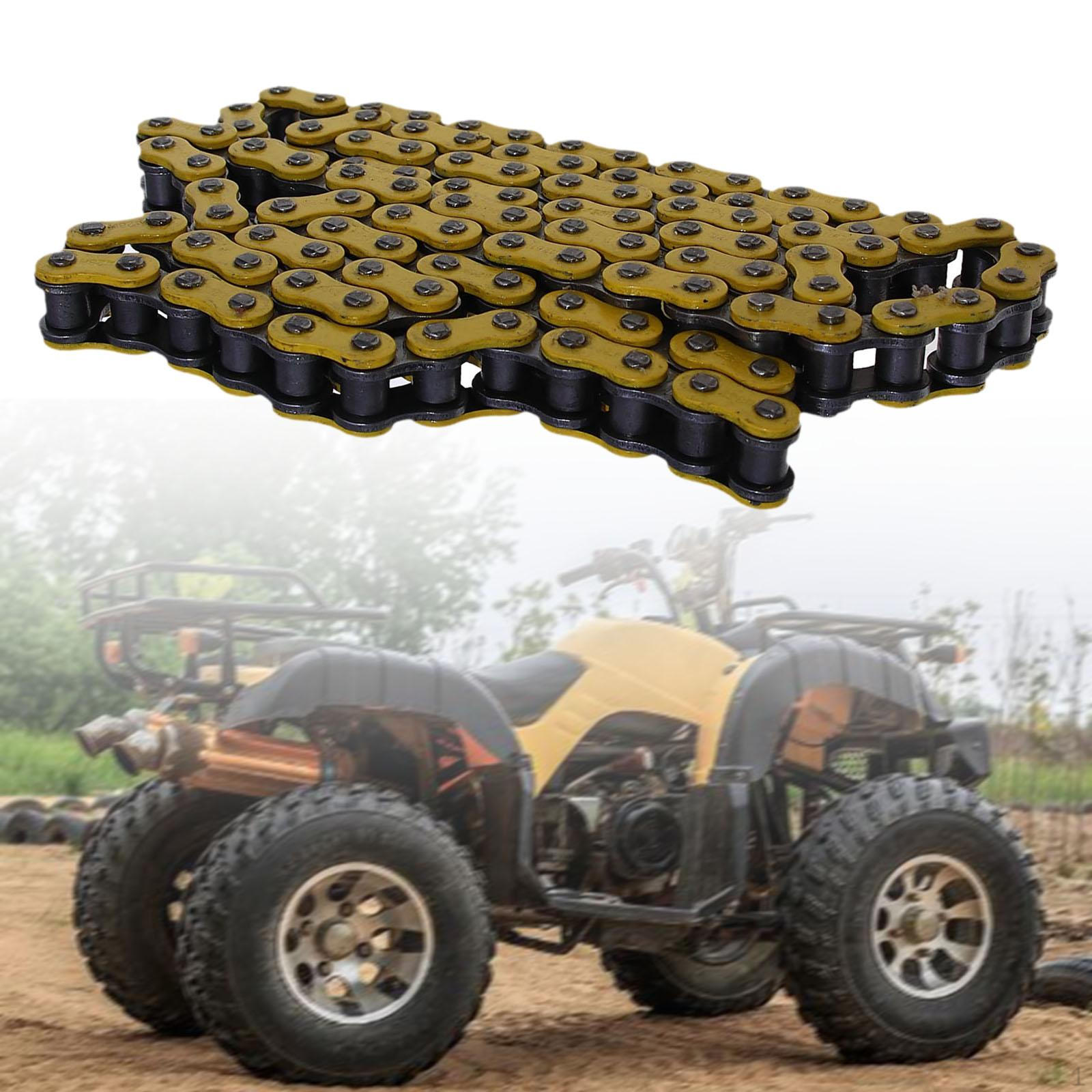 

Ролик цепи мотоцикла ATV углеродистая сталь Go Kart 70 см замена 428H золотой
