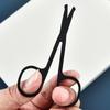 Stainless Steel Beauty Scissors Set with Pointed & Round Tips and Double Eyelid Tape