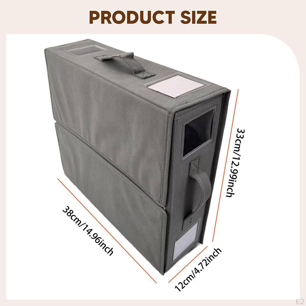 Bed Sheet Organizer Container Folding Dustproof Storage Box Bin for Pillowcase Summer