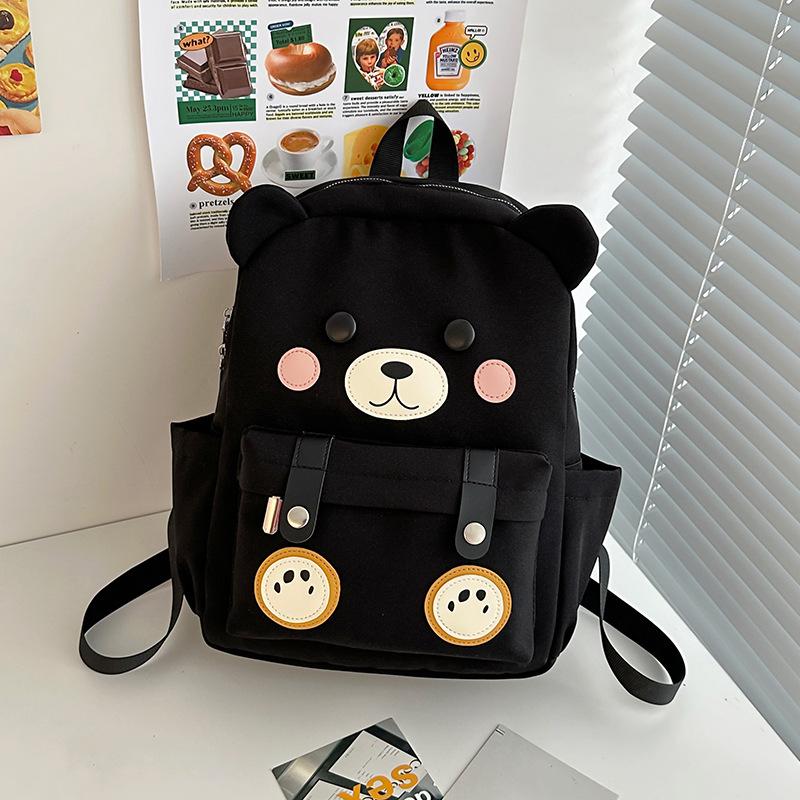 School bag new cartoon school bag cute cute children travel small backpack personality creative soft waxy girl travel backpack