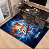 Custom NameThunder Basketball Team Carpet, Indoor Rug, Chair Rug, Living Rooms, Doormat Made From Polyester Home Decor Birthday Christmas Gifts