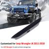 For Jeep Wrangler JK 2011-2018 LHD Car Passenger Storage Tray Organizer Grab Handle Accessory Box Door Interior Accessories