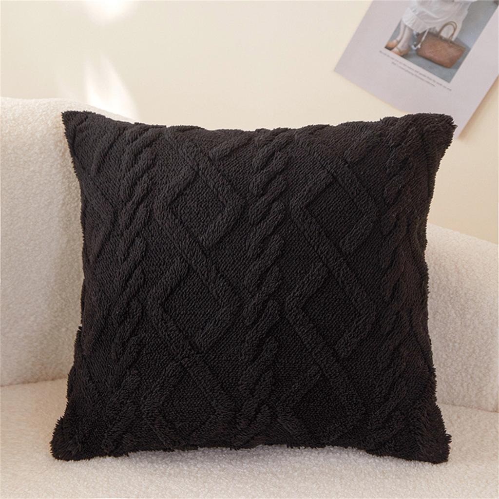 Plushie Pillowcase Luxurious Double Sided Pattern Pillow Cover Providing Softness And Easy Maintenance Cushion Cover
