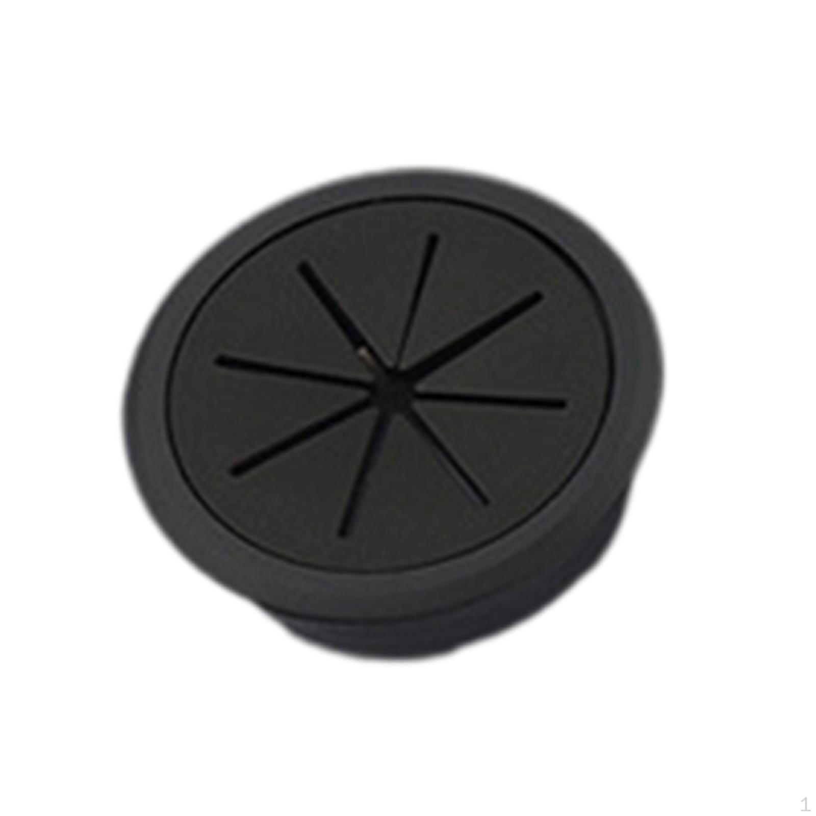 

Органайзер для крышки отверстия для кабеля, настольные устройства, управление и скрытие, черный держатель для проводов, гибкая настольная втулка Hole Diameter 50 mm