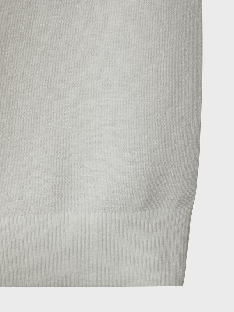AND Z Men'S Slub Round Neck Short Sleeve T-Shirt_Blg2Er1001Wt