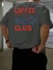 Coffee Club Unisexs Tshirt Doodle Graphic Casual Cotton Short Sleeve Tops Summer Streetwear