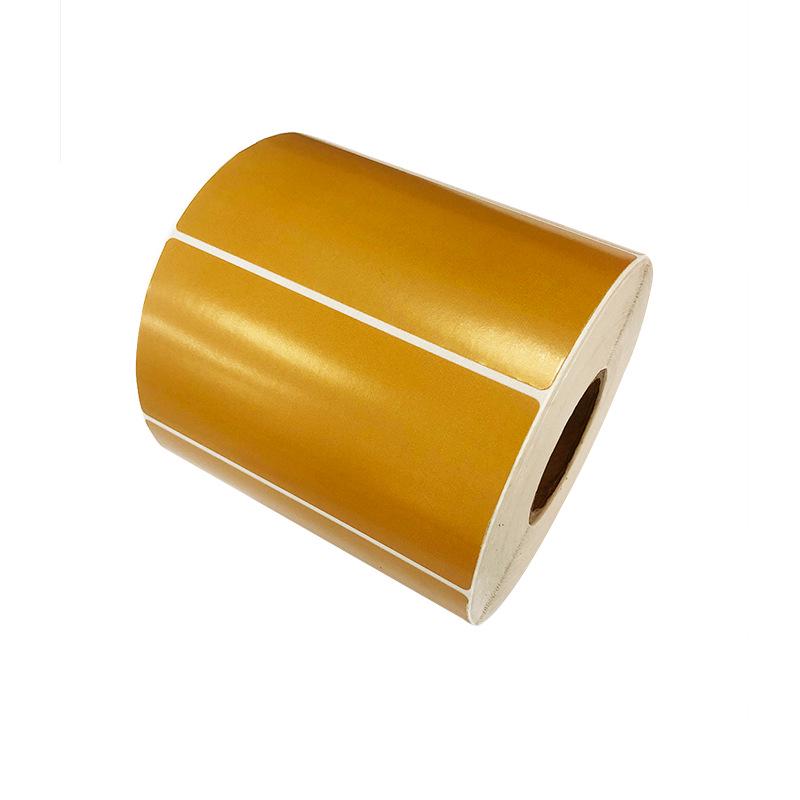 Colored Self-Adhesive Paper Stickers - Red, Yellow, Blue, Green for Barcode Printing