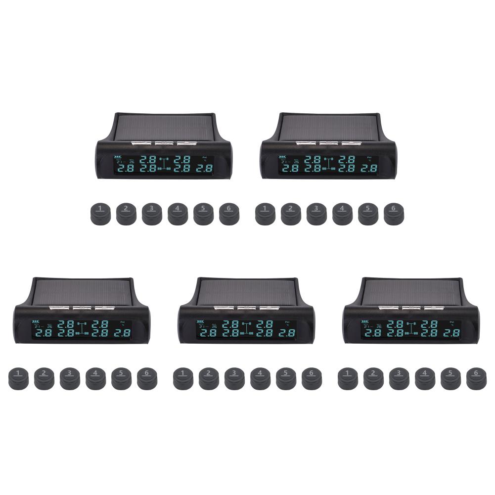 

C# Wireless Car Tire Pressure Monitor 6 External Sensor Digital TPMS 8bar USB So