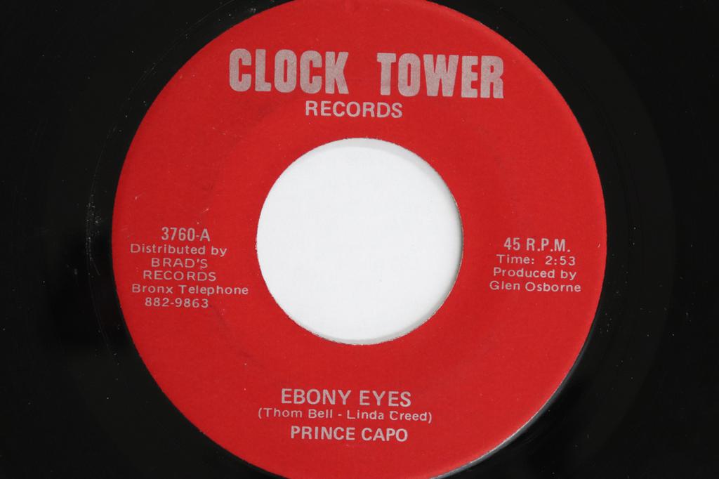 7inch Record PRINE PACO - Ebony Eyes 3760 CLOCKTOWER RECO 1975 US Reggae, Ska & Dub Used