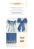 2026 Bohemian Summer Outfit for Girls: Sleeveless Vest & Wide-Leg Pants Set (Small/Medium)