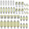 42pcs/20pcs Car LED Combination Set Lamp T10 Wide Lamp Double Point Reading Lamp White Auxiliary Lamp Door Lamp Interior Ceiling Bulbs 7