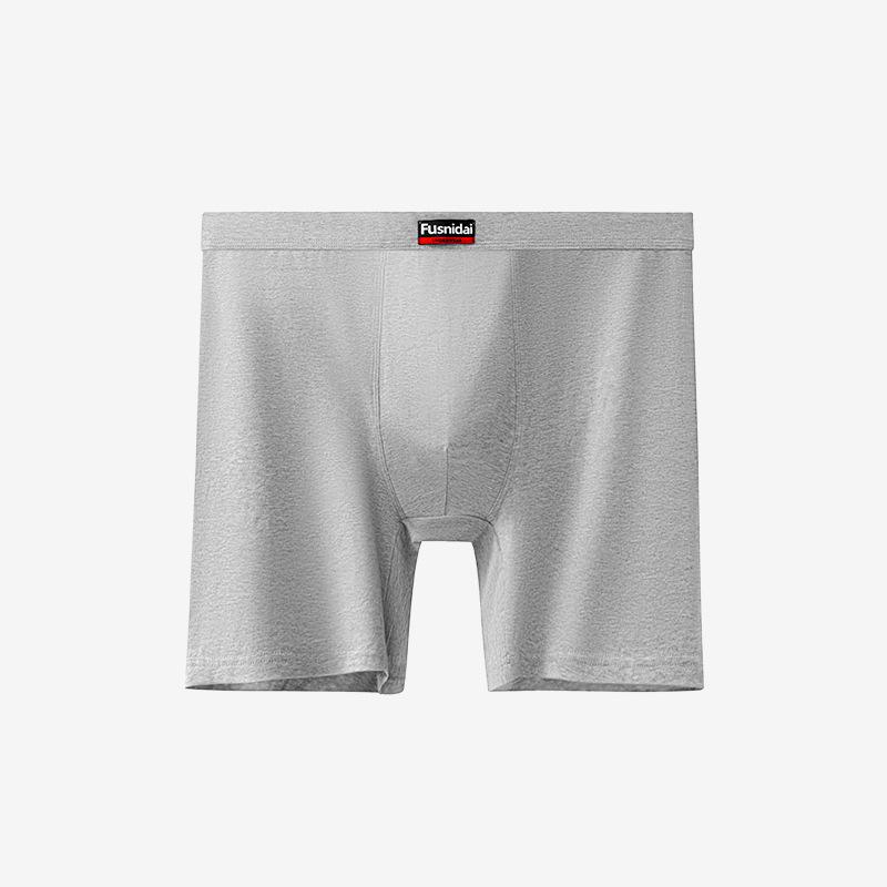 Pánské nadměrné bavlněné boxerky s vysokým pasem - Proti oděru, prodyšné, hřejivé, rozšířená velikost pro velké a vysoké