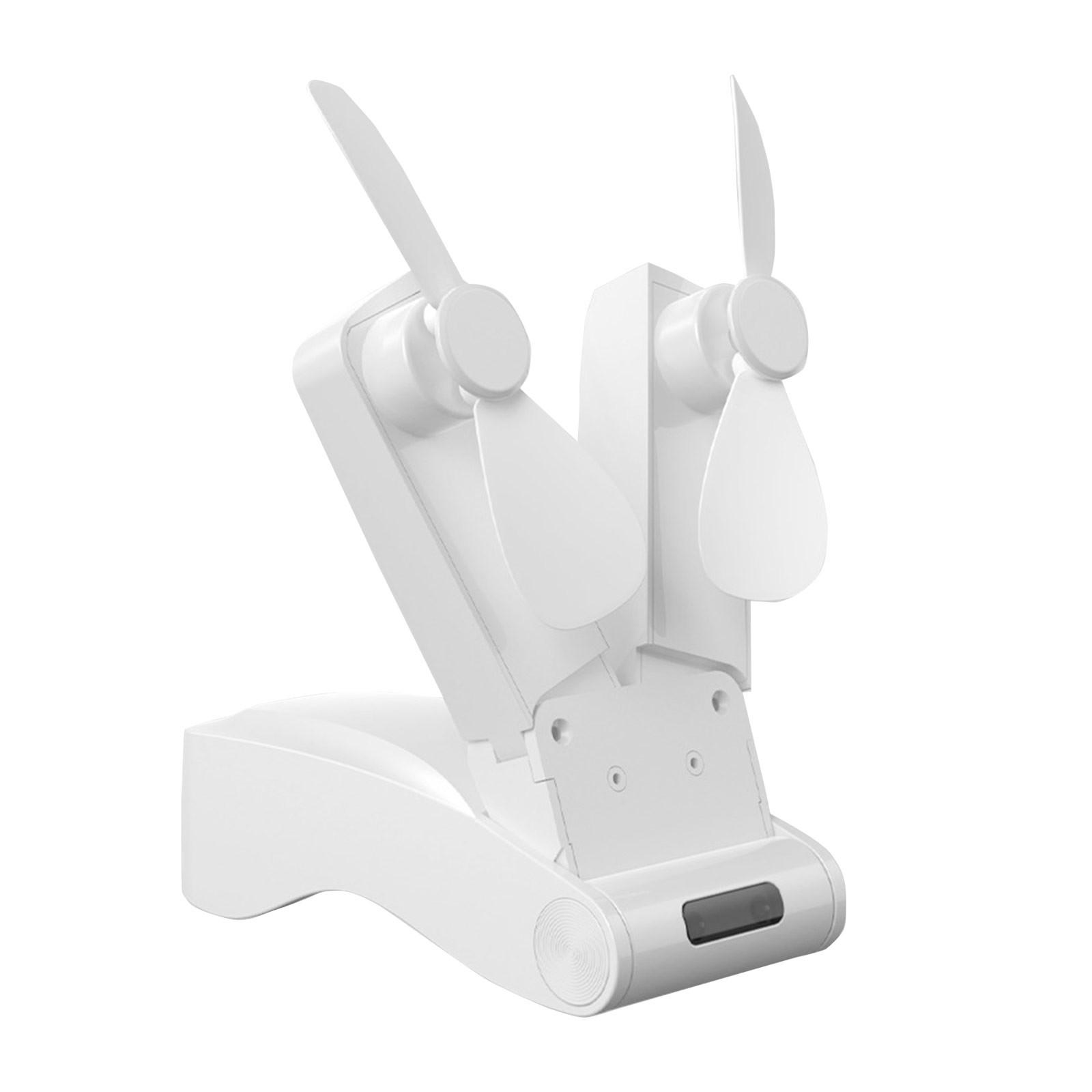 

Маленький бесшумный ручной вентилятор, портативный складной вентилятор для улицы, перезаряжаемый вентилятор, летние путешествия и походы One Size