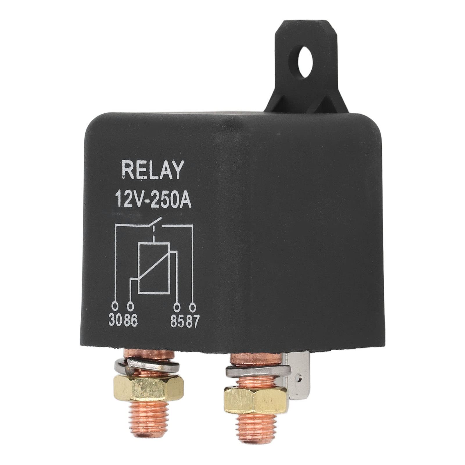 

4-контактне стартерне реле Автомобільне реле Автомобільне реле WM686 Силове реле Перемикач 12В 250А для садового трактора Нормально відкритий перемикач реле Vee Duty Split Cha