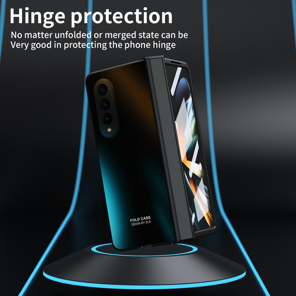 For samsung z fold3 Anti-Knock Plating Bag Folding Veske for Samsung Galaxy Z Fold 3 Fold3 telefontilbehør deksel