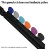 Guitar Pick Storage Holder with 5 Pick Rubber Guitar Picks Clamp Clip for Microphone Score Stand Universal Diameter 16-19 Pipes