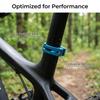 Bicycle Seat Clamp, Rust-resistant, Premium Locking Clip for Alloy Tube