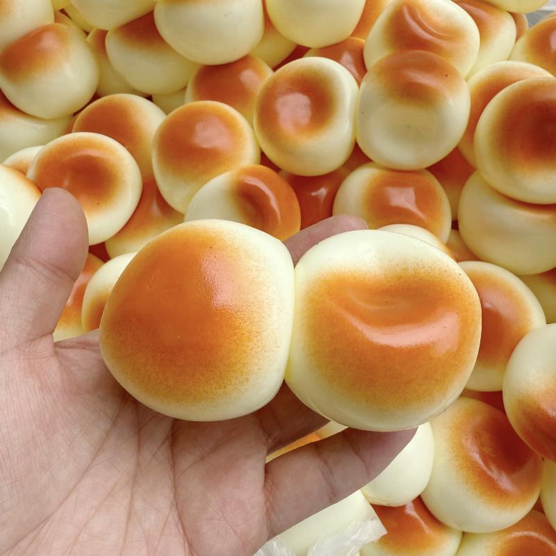 Mini Steamed Bread Squeeze Toy Realistic Soft Slow Rising Stress Relief Toy For Office Desk Relaxation