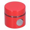 Mini Tea Storage Cans Portable Stainless Steel Coffee Powder Preservation Cans for Home KitchenRed