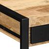 Biurko 100X50X75 Cm Lite Drewno Surowe Mango